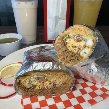 Fuego Cravings - Surf & Turf Burrito - Mexican Near Me - Covina, California