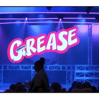 Suncoast Broadway Dinner Theatre - Stage for the musical Grease - Dinner Theater Near Me - Hudson, Florida Suncoast Broadway Dinner Theatre - Stage for the musical Grease - Dinner Theater Near Me - Hudson, Florida