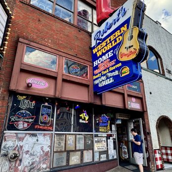 Broadway Historic District - 09.01.25 Robert's Western World in the historic Lower Broadway district - Local Flavor Near Me - Nashville, Tennessee