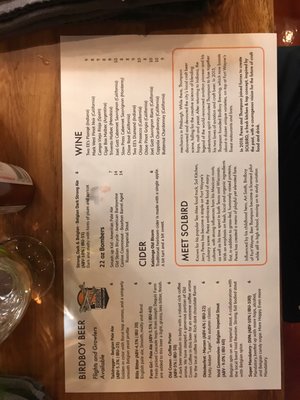 Menu photo 7 Solbird Kitchen & Tap Fort Wayne, IN
