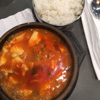 Tofu Plus - Beef soon tofu soup - Korean Near Me - Cupertino, California Tofu Plus - Beef soon tofu soup - Korean Near Me - Cupertino, California