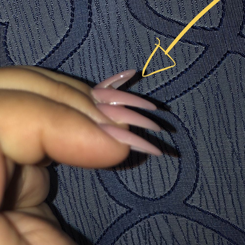We Nails - Nail lifted because putting on the nail wrong. - Waxing Near Me - Northridge, California