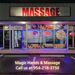 Exterior outside entrance of Magic Hands & Massage - Oakland Park, Florida Exterior outside entrance of Magic Hands & Massage - Oakland Park, Florida