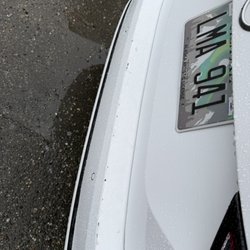 Avis Alaska - Bumper damage CLEAR AS DAY