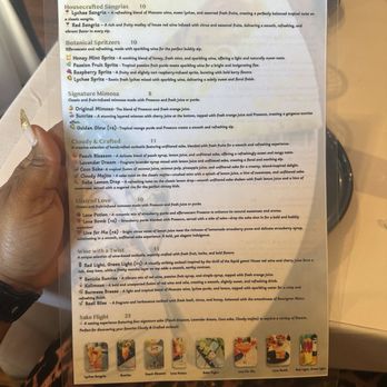 Aung MayLiKa - House craft sips menu - Burmese Near Me - Benicia, California