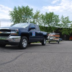 Paddle Boards By The Bay - The Paddle Boards By The Bay mobile and trailer at the Harbor Springs Boat Launch