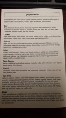 Menu photo 2 Goldies Express Naples, FL