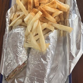 Al Aseel Grill & Cafe - Chicken wrap with fries - Middle Eastern Near Me - Houston, Texas Al Aseel Grill & Cafe - Chicken wrap with fries - Middle Eastern Near Me - Houston, Texas