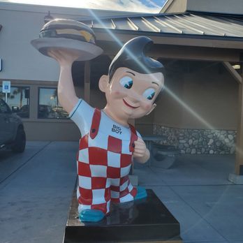 Terrible Herbst - Iconic Bob's big boy statue in the front. - Gas Stations Near Me - Indian Springs, Nevada Terrible Herbst - Iconic Bob's big boy statue in the front. - Gas Stations Near Me - Indian Springs, Nevada