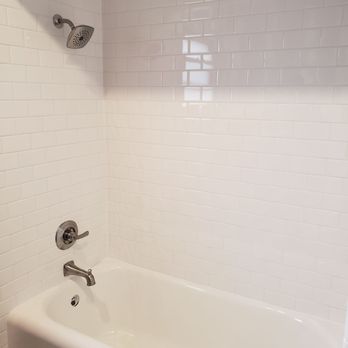 Jeremy Emery Tile - White on white subway tile just as we asked! - Tiling Near Me Jeremy Emery Tile - White on white subway tile just as we asked! - Tiling Near Me