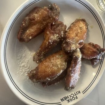 Fork & Kitchen - Garlic parmesan wings - Breakfast & Brunch Near Me - Rockville, Maryland