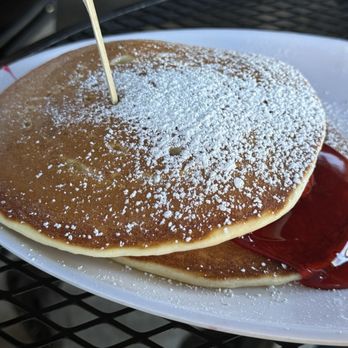Stacks On Route 66 - STUFFED STRAWBERRY PANCAKE - American Near Me - Glendora, California