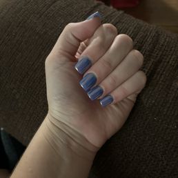 blue chrome acrylics blue chrome acrylics