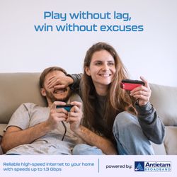 Antietam Broadband - Play without lag, win without excuses.