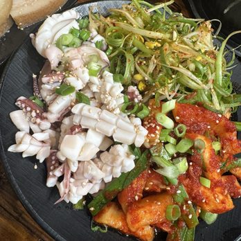 The Jinkook - Kimchi Radish/Squid/Green Onion Salad - Korean Near Me - Carrollton, Texas The Jinkook - Kimchi Radish/Squid/Green Onion Salad - Korean Near Me - Carrollton, Texas