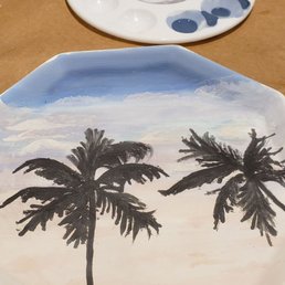 Plate painting