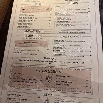 Butcher & Rose - Menu - Steakhouses Near Me - Columbus, Ohio Butcher & Rose - Menu - Steakhouses Near Me - Columbus, Ohio