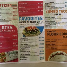 Menu Menu