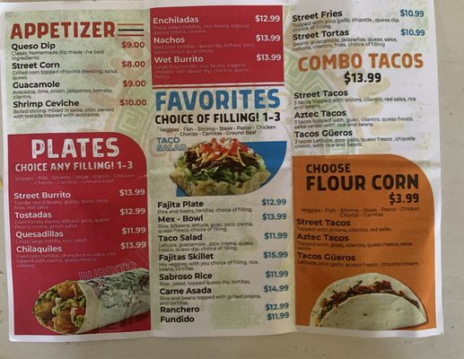 Menu photo 2 Oax-Mex Taqueria Monroe, GA