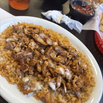 La Casita Fresh Mex Grill - Chicken cheese and rice - Mexican Near Me - Foley, Alabama