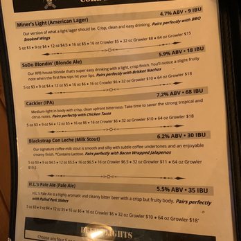 Rockpit Brewing & Distilling - Beer menu - Breweries Near Me - Orlando, Florida Rockpit Brewing & Distilling - Beer menu - Breweries Near Me - Orlando, Florida