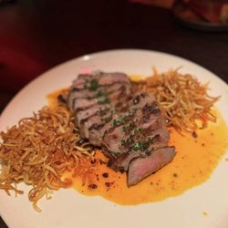 BearLeek - Three places this incredible steak is going: my full chipmunk cheeks, my happy belly, and my very glad soul.