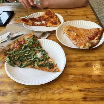 panCoast pizza - 3 slices - pepperoni, cheese, and veggie slice or the day - Pizza Near Me - Walnut Creek, California