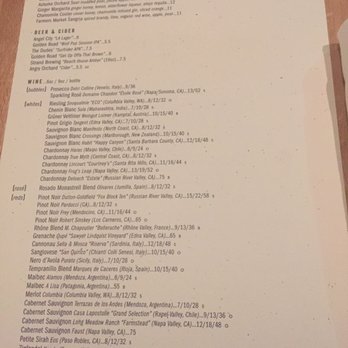 True Food Kitchen - Drink menu - Vegetarian Near Me - Pasadena, California True Food Kitchen - Drink menu - Vegetarian Near Me - Pasadena, California
