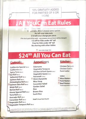 Menu photo 8 Shin’s Sushi San Luis Obispo, CA Menu photo 8 Shin’s Sushi San Luis Obispo, CA