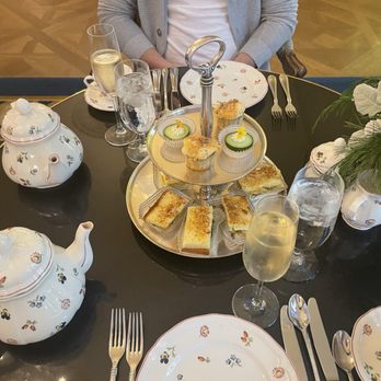 The Westgate Hotel - First course of afternoon tea - Hotels Near Me - San Diego, California