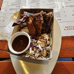 Vic's Meat - My Thanksgiving platter for 1.
