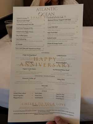 Menu photo 1 Atlantic Ocean Restaurant Houston, TX