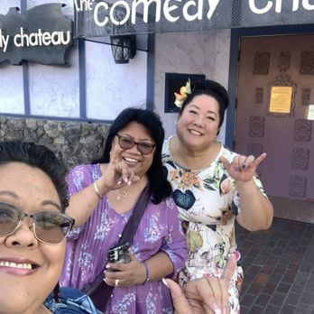 The Comedy Chateau - Selfie when we arrived - Comedy Clubs Near Me - North Hollywood, California The Comedy Chateau - Selfie when we arrived - Comedy Clubs Near Me - North Hollywood, California