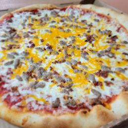 Bacon Cheeseburger Pizza