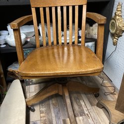 Main Street Mall - Antique office chair