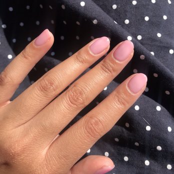Glory nail salon - In the process of growing out my nails! Perfect gel mani with OPI bubble bath & clear pink top coat. - Nail Salons Near Me - Concord, California