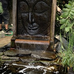 Desert Springs Water Features - Precast Fountain into a 3000 gallon KOI Pond