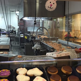 Krispy Kreme - The production line. - Donuts Near Me - Kissimmee, Florida Krispy Kreme - The production line. - Donuts Near Me - Kissimmee, Florida