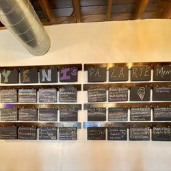 Yeni’s Palarte - Menu