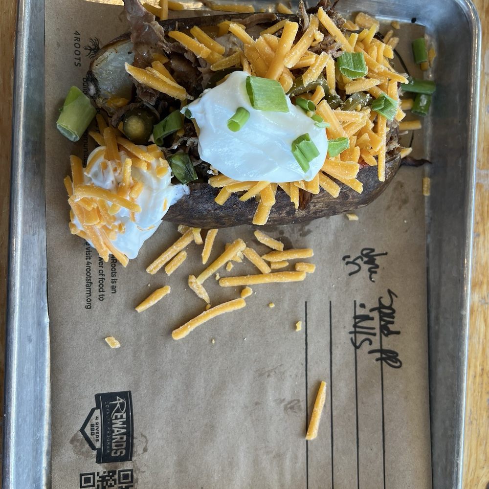 Pulled pork potato Pulled pork potato