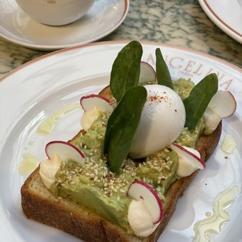 Angelina - Avocado toast (Juin 2022) - Breakfast & Brunch Near Me - Paris, 75