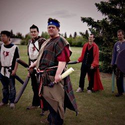 Dungeon Tower Games - Me and my Lads in costume