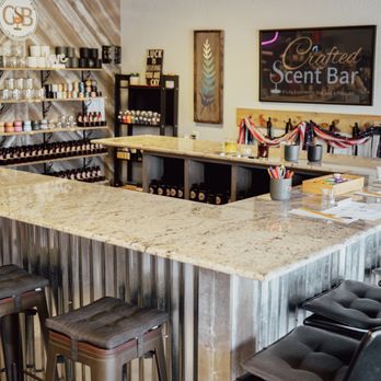 Crafted Scent Bar - We can seat 12 around the bar. - Candle Stores Near Me - Mount Dora, Florida Crafted Scent Bar - We can seat 12 around the bar. - Candle Stores Near Me - Mount Dora, Florida