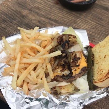 Marky’s Munchery - Marky's Street Burger Combo - Food Stands Near Me - Alexandria, Virginia