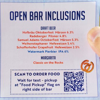 Watermark - Open Bar Inclusions (09/20/26). @WatermarkNY #NYC @NewYorkCity.Explore #OktoberfestNewYork - Cocktail Bars Near Me - New York, New York Watermark - Open Bar Inclusions (09/20/26). @WatermarkNY #NYC @NewYorkCity.Explore #OktoberfestNewYork - Cocktail Bars Near Me - New York, New York