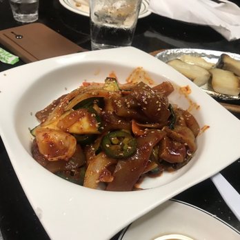 Dokdo Restaurant - Side dish of gelatinous pork - Korean Near Me - Houston, Texas
