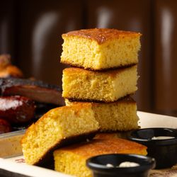 Bludso's BBQ - Cornbread with honey butter