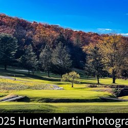 Galen Hall Golf & Country Club - A view of the "Moat Hole", the par 3 15th hole, on Nov. 6, 2025