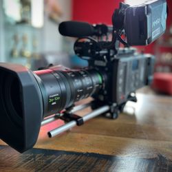 Inertia Films - Our Arri Amira camera with our 20-120mm zoom lense.