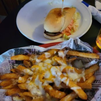 Little River Bar and Grill - Hoagie (half) and cheese fries - American Near Me - Oregonia, Ohio Little River Bar and Grill - Hoagie (half) and cheese fries - American Near Me - Oregonia, Ohio